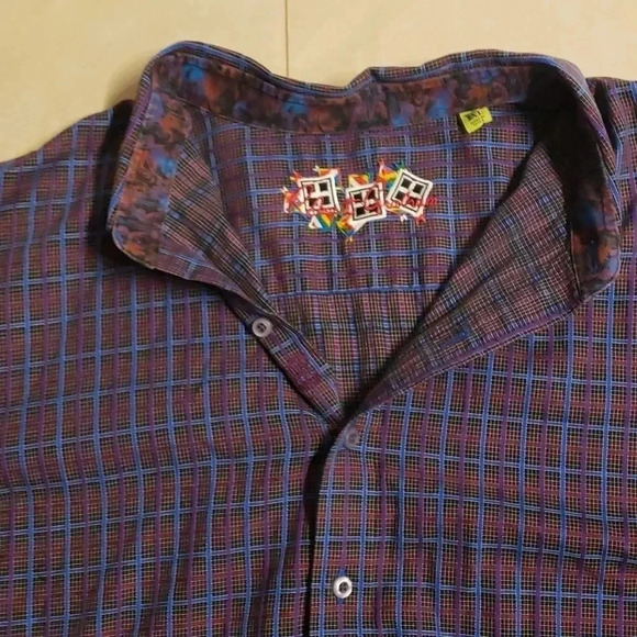 Robert Graham long sleeve shirt size 2XL - Picture 2 of 4